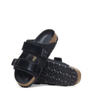 BIRKENSTOCK UJI Sandale papuci din piele negru - Pantofi femei - 5