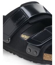 BIRKENSTOCK UJI Sandale papuci din piele negru - Pantofi femei - 6