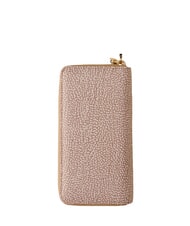 BORBONESE CLASSICA Portofel cu fermoar nisip - Portofele femei - 3