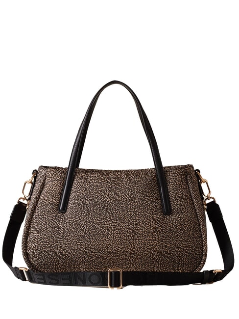 CAHIER  Shopper de umar, cu curea de umar OP / NATURAL / NEGRU - Genți femei