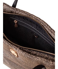 BORBONESE CAHIER  Shopper de umar, cu curea de umar OP / NATURAL / NEGRU - Genți femei - 4