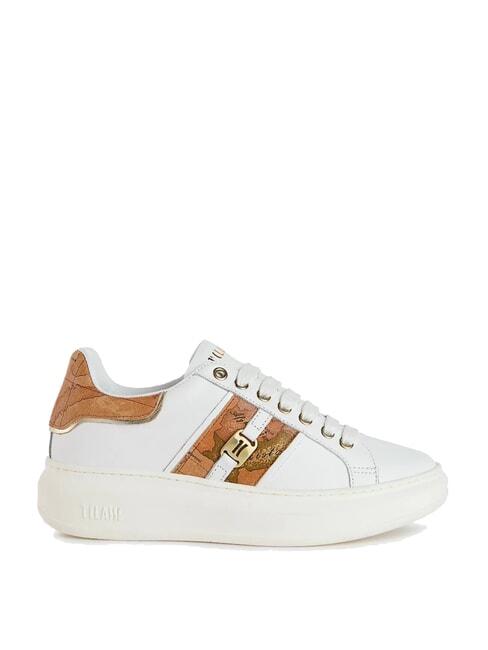 GEO CLASSIC Adidași cu buclă 1C alb - Pantofi femei