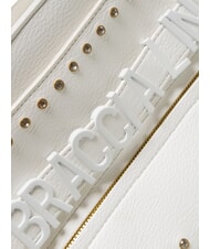 BRACCIALINI GISELLE Geanta tote cu logo metalic alb - Genți femei - 3