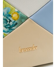BRACCIALINI NICOLE Geanta ghiozdan din piele patchwork multi - Genți femei - 3