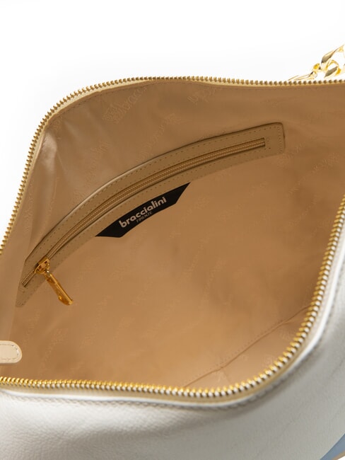 NICOLE Geanta ghiozdan din piele patchwork multi - Genți femei