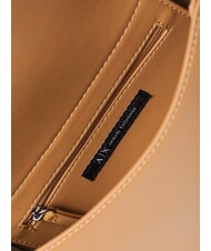 ARMANI EXCHANGE ARTEMIDE  Geanta de mana mini, cu curea de umar roz camel - Genți femei - 4