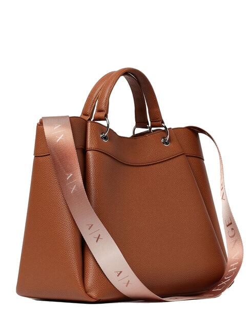 WAVE Geantă de mână cu curea de umăr whisky - Genți femei