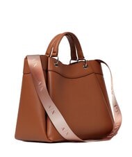 ARMANI EXCHANGE WAVE Geantă de mână cu curea de umăr whisky - Genți femei - 2