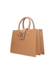ARMANI EXCHANGE JODIE Geantă de mână roz camel - Genți femei - 3