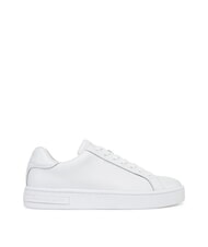 ARMANI EXCHANGE A|X COURTSIDE Tenisi din piele alb strălucitor - Pantofi bărbați - 2