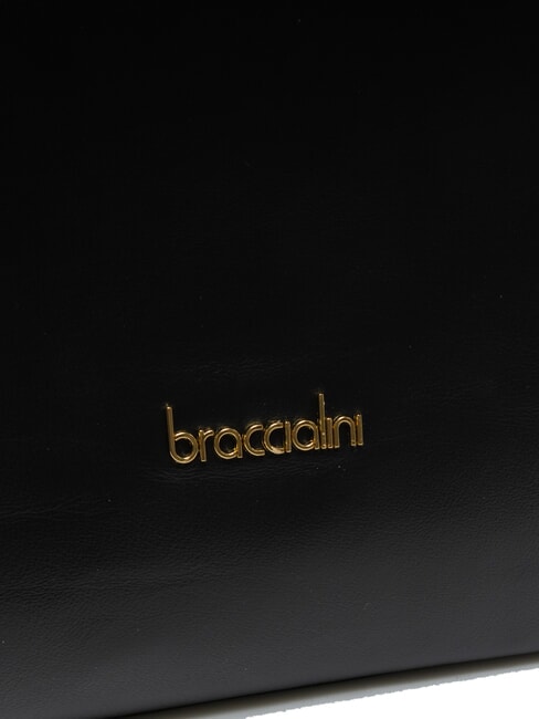 NAOMI Geanta de umar din piele negru - Genți femei