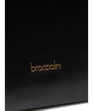 BRACCIALINI NAOMI Geanta de umar din piele negru - Genți femei - 3