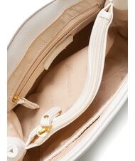 BRACCIALINI GISELLE Geanta convertibila cu clapa alb - Genți femei - 5