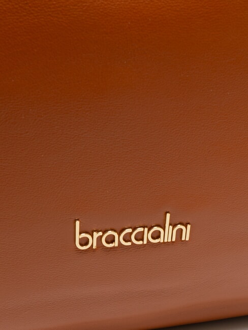 NORA Geantă Hobo din piele maro - Genți femei