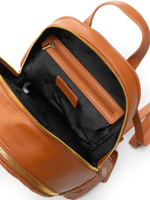 GINGER Rucsac cu model matlasat maro - Genți femei