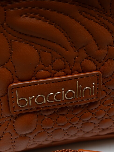 GINGER Geantă matlasată pentru cameră maro - Genți femei