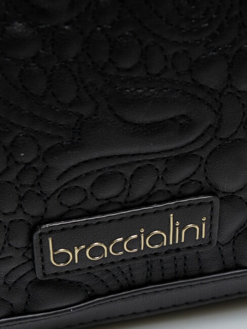 GINGER Geanta de umar cu clapa negru - Genți femei