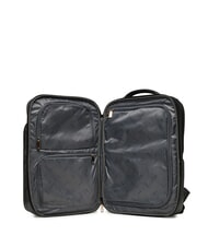 GUESS NOROM Rucsac mare cu imprimeu saffiano BLACK - Genți femei - 5