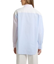 GUESS JEANS LS OVERSIVE POCKETS Cămașă lejeră în dungi - Cămăși