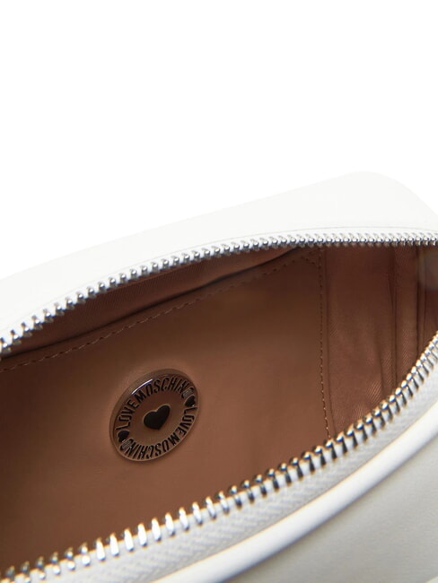 BIG LETTERING Mini Geanta de umar alb - Genți femei