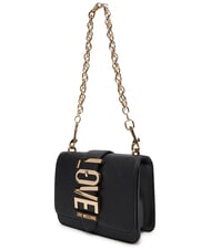 LOVE MOSCHINO VERTICAL LOGO Mini Geanta de umar negru - Genți femei - 3