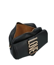 LOVE MOSCHINO VERTICAL LOGO Geanta de umar mini negru - Genți femei - 4