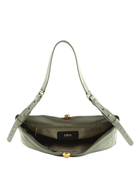 SFERA SOFT Geanta de umar din piele agaveb - Genți femei