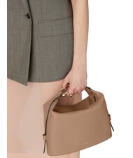 FURLA NUVOLA M Geanta din piele cu dubla portabilitate greige - Genți femei - 5