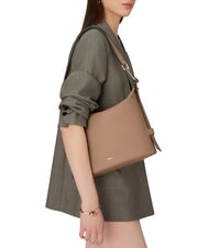 FURLA NUVOLA M Geanta din piele cu dubla portabilitate greige - Genți femei - 6