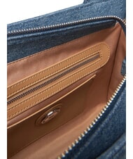 LOVE MOSCHINO DENIM Geanta de mana, cu bareta de umar albastru - Genți femei - 4