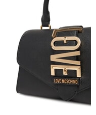 LOVE MOSCHINO LOVEBUG Geanta de mana, cu bareta de umar negru - Genți femei - 4