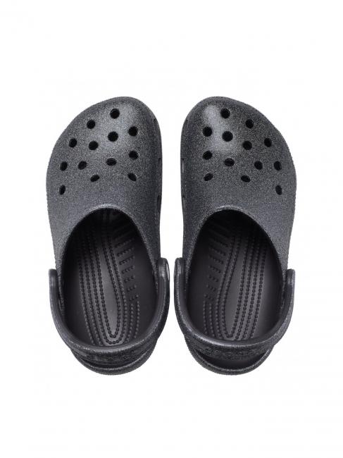 CLASSIC GLITTER II CLOG W Sandale sabot negru - Pantofi femei