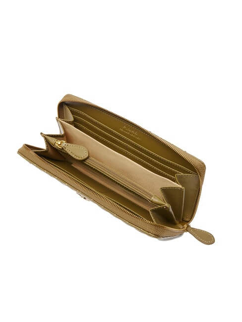 RYDER Portofel de piele plantatie-aur antic - Portofele femei