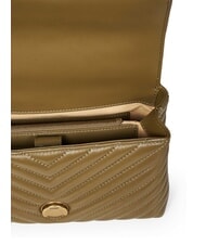 PINKO LOVE LADY PUFF Geantă de mână mini, cu curea de umăr plantatie-aur antic - Genți femei - 4