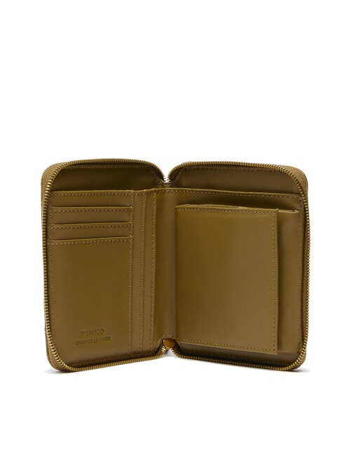 TAYLOR Quilted Portofel cu fermoar plantatie-aur antic - Portofele femei