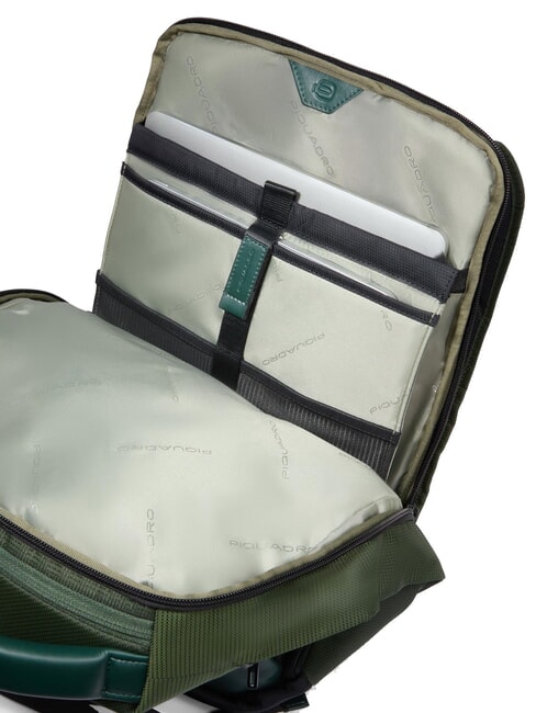 PQ-EARTH Rucsac pentru laptop de 15,6". VERDE - Rucsacuri pentru laptop