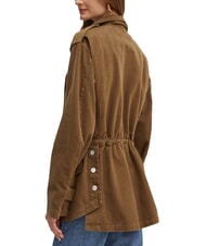 PINKO DIATONIA Jacheta denim cu cordon verde măsliniu închis - Jachete pentru femei - 2