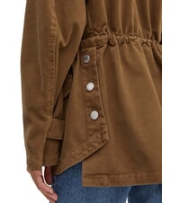 PINKO DIATONIA Jacheta denim cu cordon verde măsliniu închis - Jachete pentru femei - 4