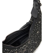 PINKO BRIOCHE Mini geanta cu stele si strasuri limuzină neagră-gunmetal - Genți femei - 4