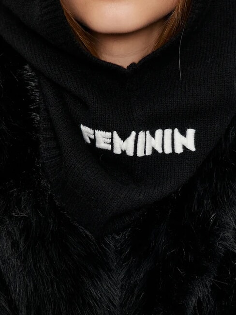 MINUET Balaclava limuzină neagră - Căciuli