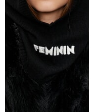 PINKO MINUET Balaclava limuzină neagră - Căciuli - 4