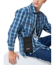 EASTPAK DALLER POUCH  Suport card cu curea de umar BLACK - Genți de umăr bărbați - 6