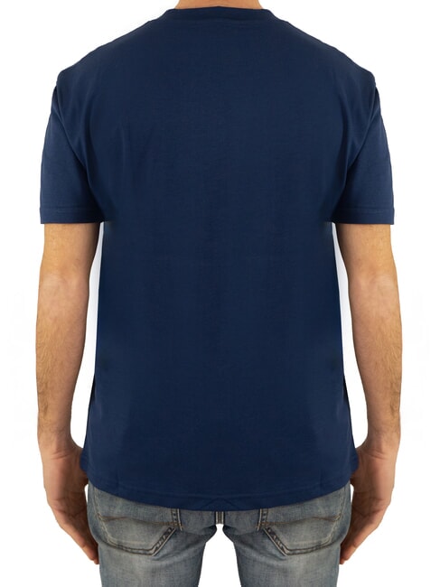 SOULOKU Tricou cu logo &icirc;n relief albastru medieval - tricou