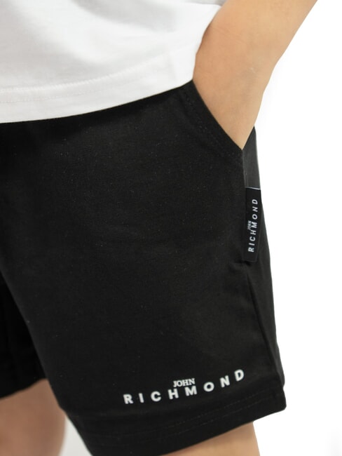 NORMI Set tricou și bermudă alb negru - Treninguri pentru copii