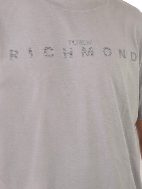 SOULOKU Tricou cu logo &icirc;n relief gri mediu - tricou