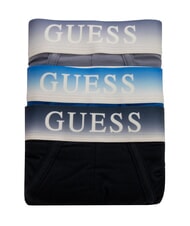GUESS JOE Set 3 slip pieptene albastru închis deschis - Slip pentru bărbați - 2