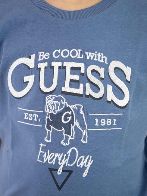 KIDS Tricou imprimat hârtie indigo - Tricou copil