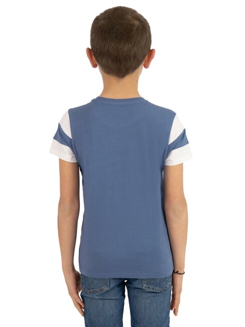 KIDS Tricou imprimat hârtie indigo - Tricou copil