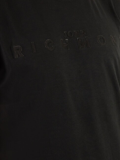 SOULOKU Tricou cu logo în relief negru - tricou