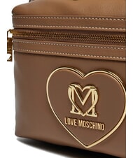 LOVE MOSCHINO GOLDEN HEART  Rucsac taupe - Genți femei - 3